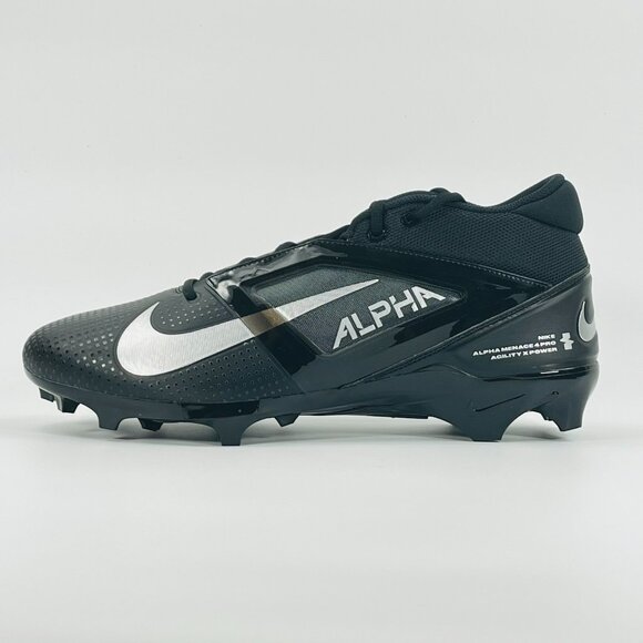 Nike Alpha Menace 4 Pro \'Black Silver\' FD7037-002 Football size 15 + 10.5 main image 7